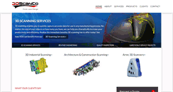 Desktop Screenshot of 3dscanco.com